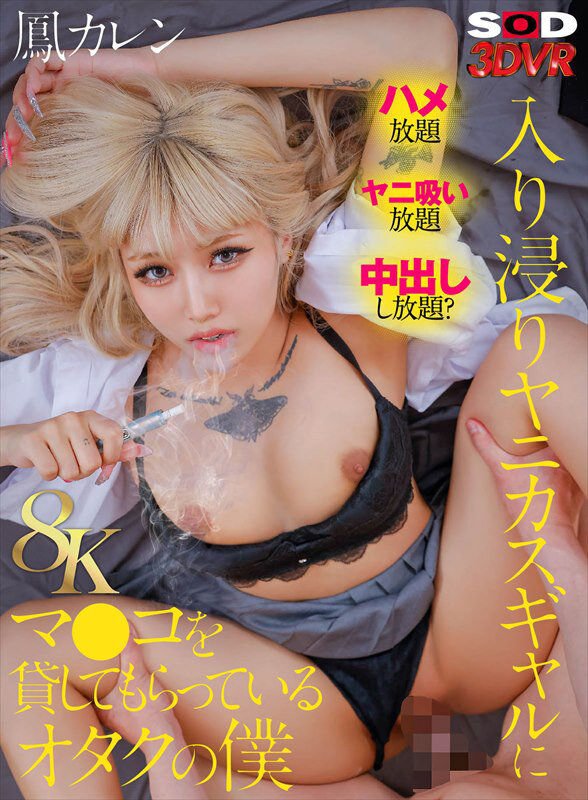 【13dsvr01792】【VR】【8K】入り浸りヤニカスギャルにマ●コを貸してもらっているオタクの僕 鳳カレン❤美少女