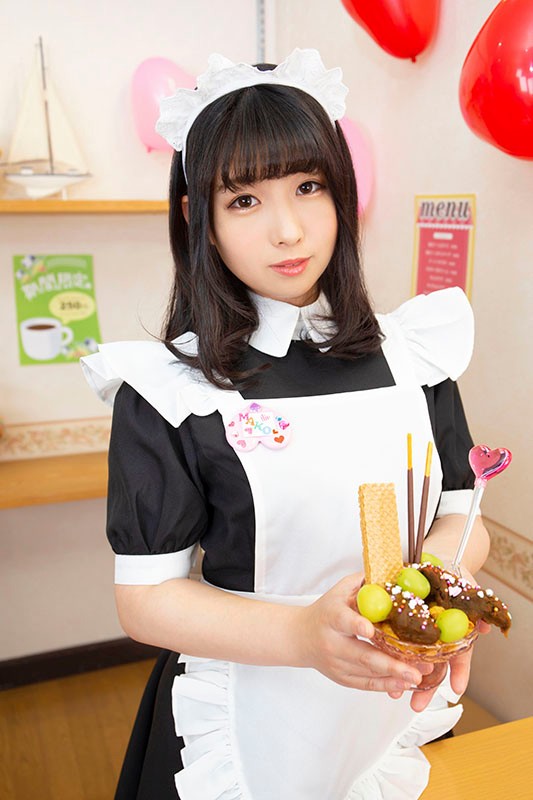 【42vrxsvr00002】【VR】脱糞メイドカフェ まこのケツ穴ひり出しマスカットロパフェはいかがですか？ 前多まこ❤脱糞